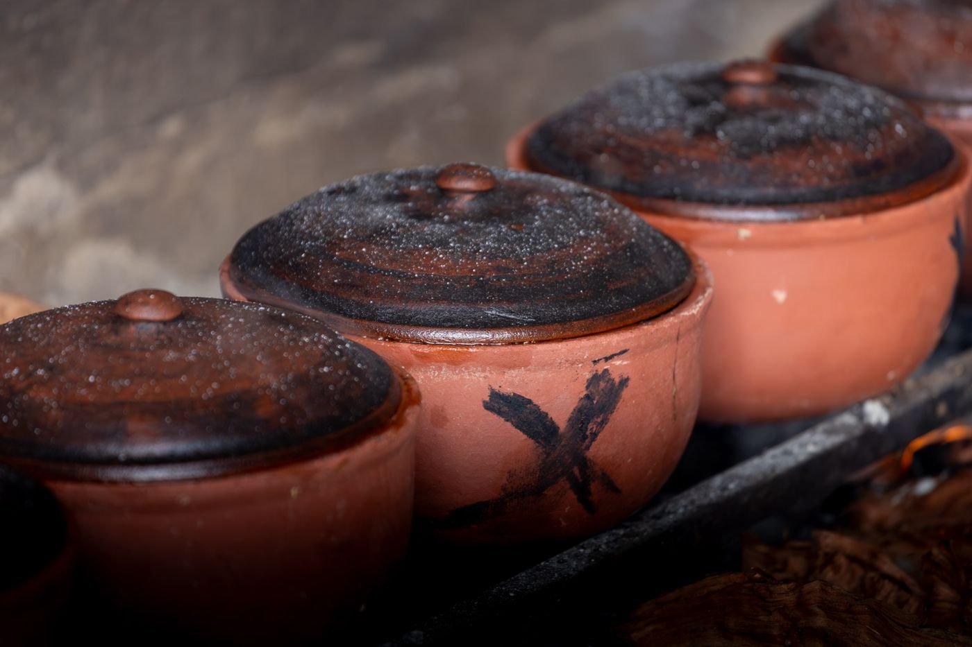 Terracotta Cooking Pot Set