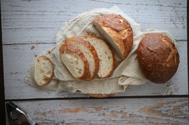 Country White Sourdough Loaves