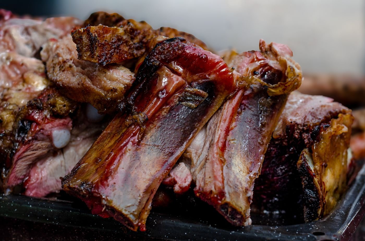 Smoked Pork Spare Ribs