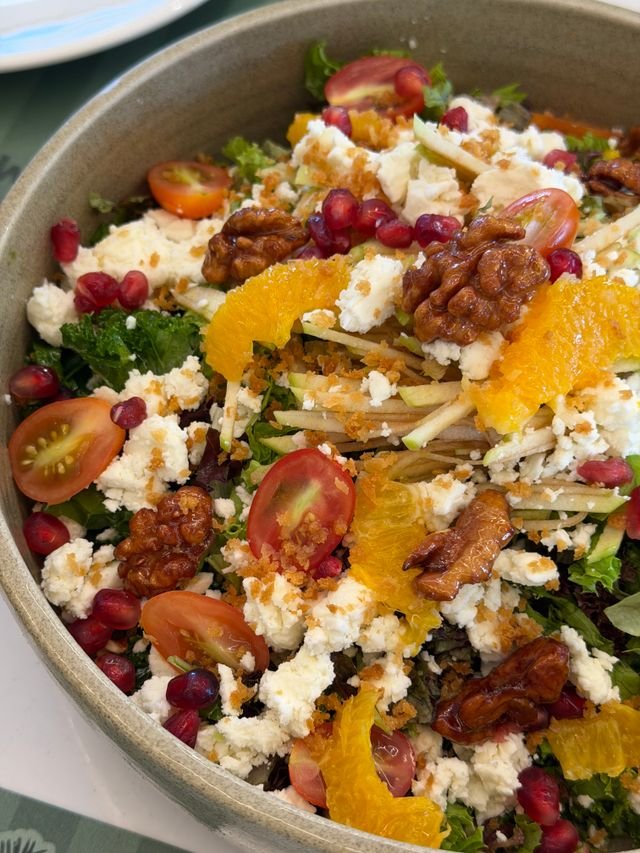 Kale Cauliflower Salad with Orange