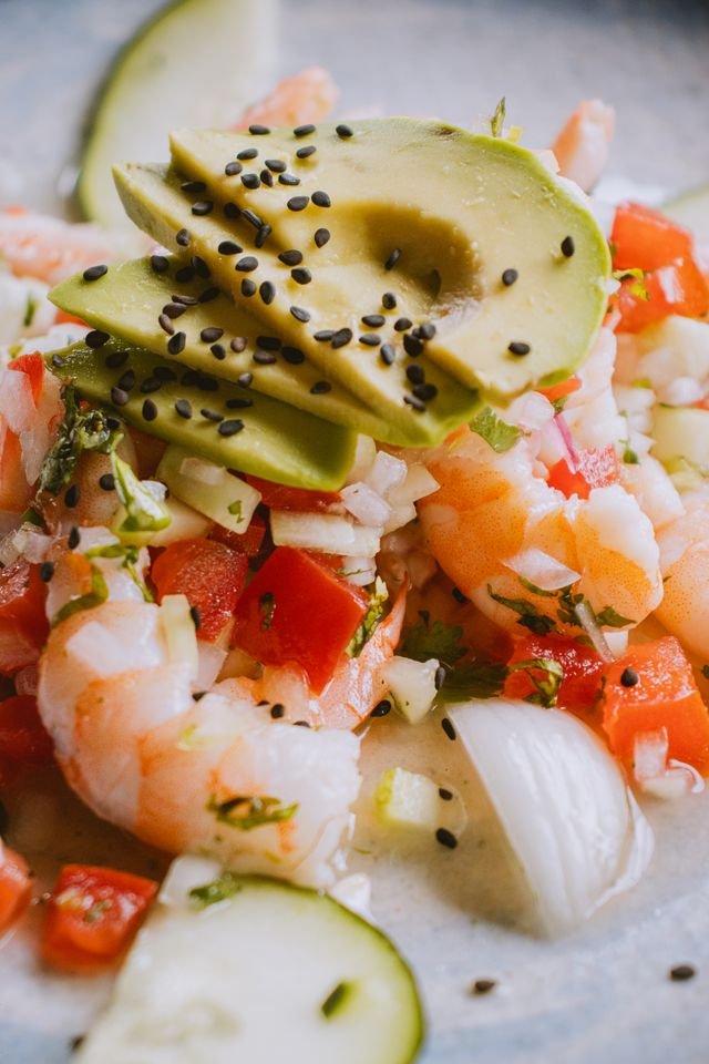 Shrimp Ceviche with Avocado