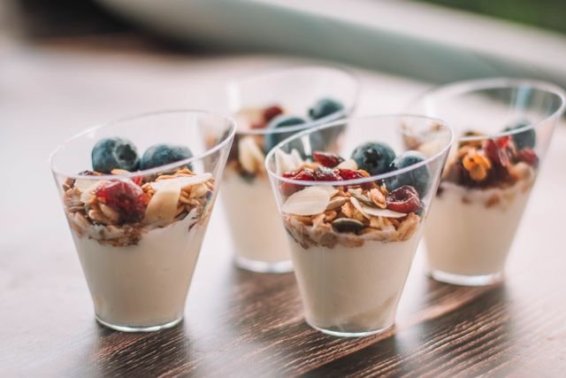 Mixed Berry Parfait Cups