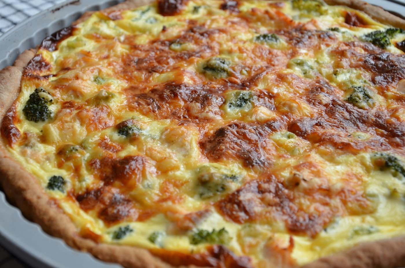 Spinach and Feta Quiche